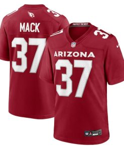 Marlon Mack Arizona Cardinals Nike Team Game Jersey -  Cardinal