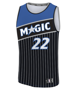 Alternative view of Franz Wagner Orlando Magic  Fast Break Jersey - Statement Edition - Black