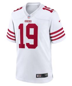 Alternative view of Deebo Samuel San Francisco 49ers Nike Player Game Jersey - White