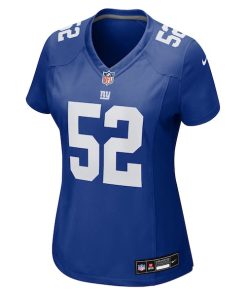 Alternative view of Victor Dimukeje New York Giants Nike Women's Team Game Jersey -  Royal