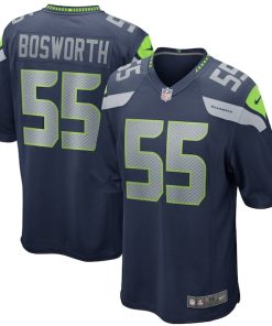 Brian Bosworth Seattle Seahawks Nike Game Retired Player Jersey - College Navy