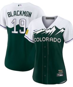Charlie Blackmon Colorado Rockies Nike Women's City Connect Replica Player Jersey - White/Forest Green