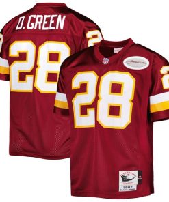 Darrell Green Washington Football Team 1997 Authentic Throwback Retired Player Jersey - Burgundy