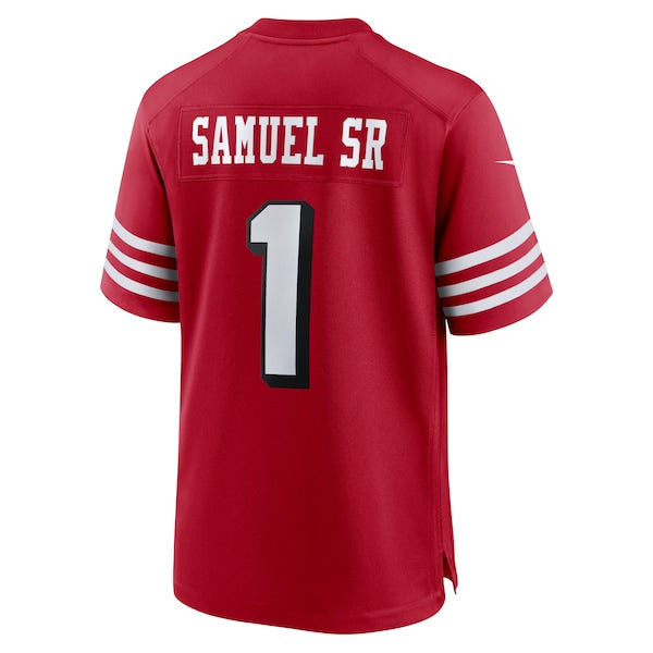 Deebo Samuel Sr San Francisco 49ers Nike Alternate Game Jersey - Scarlet - Image 4