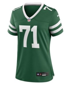 Alternative view of Wes Schweitzer New York Jets Nike Women's Team Game Jersey - Legacy Green