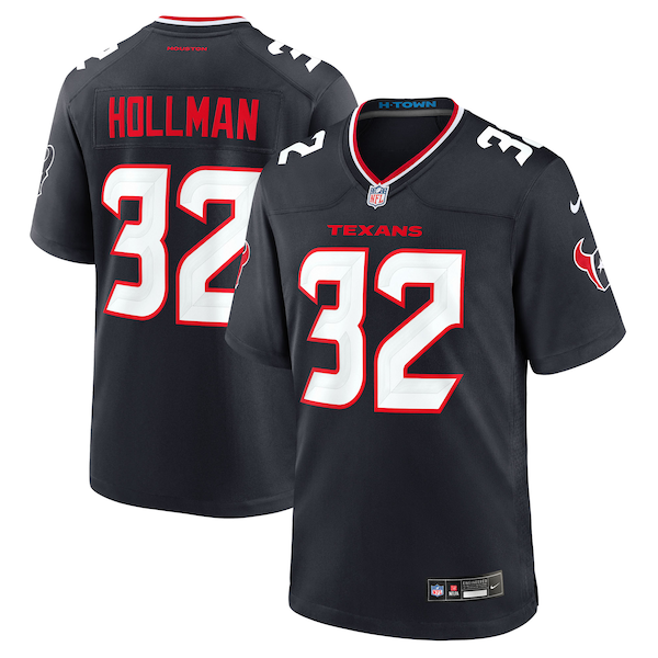 Ka'Dar Hollman Houston Texans Nike Team Game Jersey - Navy