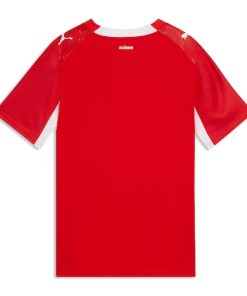 Alternative view of Switzerland National Team Puma Youth 2026 Home Replica Jersey - Red