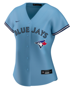 Alternative view of George Springer Toronto Blue Jays Nike Women's Home Replica Jersey - Light Blue