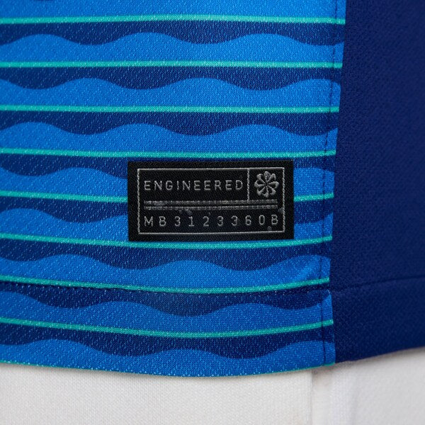Brazil National Team Nike 2024 Away Stadium Replica Jersey?ยจC Blue - Image 9