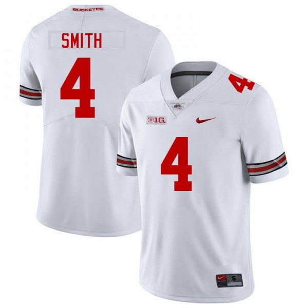 Jeremiah Smith Ohio State Buckeyes #4 Limited Jersey - White - Image 2