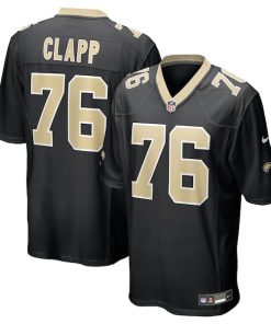 Will Clapp New Orleans Saints Nike Team Game Jersey -  Black