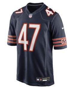 Alternative view of Ruben Hyppolite II Chicago Bears Nike Team Game Jersey -  Navy