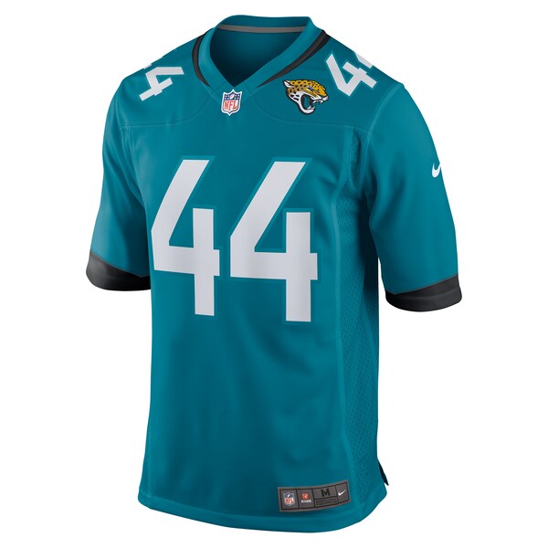 Travon Walker Jacksonville Jaguars Nike Youth Game Jersey - Teal - Image 3