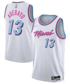 Bam Adebayo Miami Heat Nike Unisex 2024/25 Swingman Player Jersey - City Edition - White