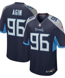 McTelvin Agim Tennessee Titans Nike Team Game Jersey -  Navy