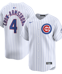 Pete Crow-Armstrong Chicago Cubs Nike 150th Anniversary Limited Jersey - White/Light Blue