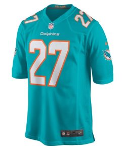 Alternative view of Ethan Bonner Miami Dolphins Nike  Game Jersey -  Aqua