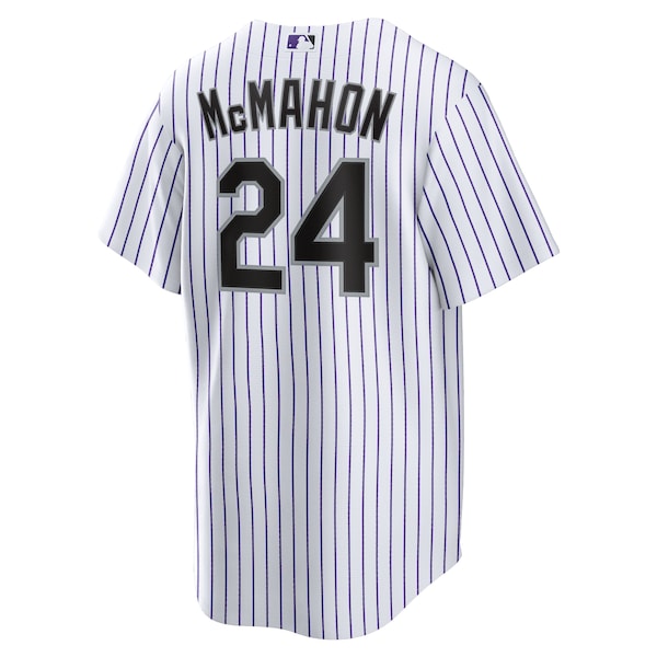 Ryan McMahon Colorado Rockies Nike Home Replica Player Jersey - White - Image 3