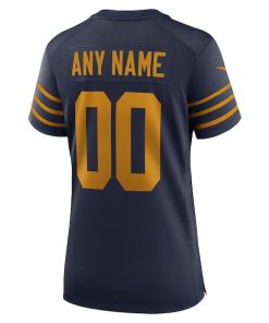 Alternative view of Green Bay Packers Nike Women's The 1923 Classic Game Custom Jersey - Navy/Green
