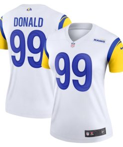 Aaron Donald Los Angeles Rams Nike Women's Legend Jersey - White
