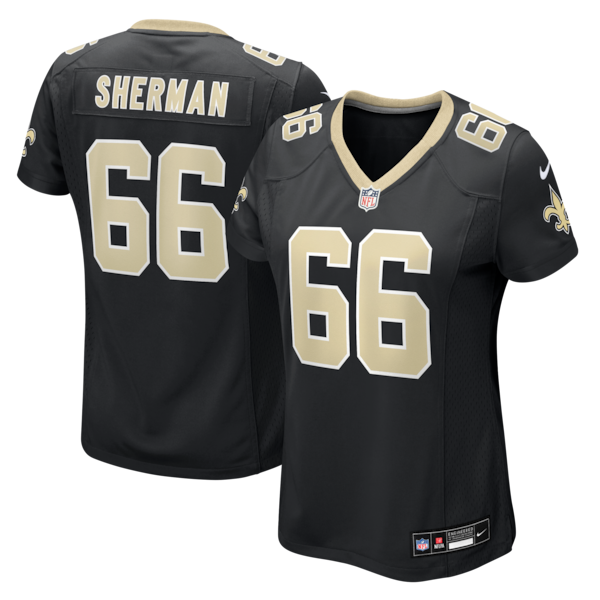 William Sherman New Orleans Saints Nike Women's Team Game Jersey - Black