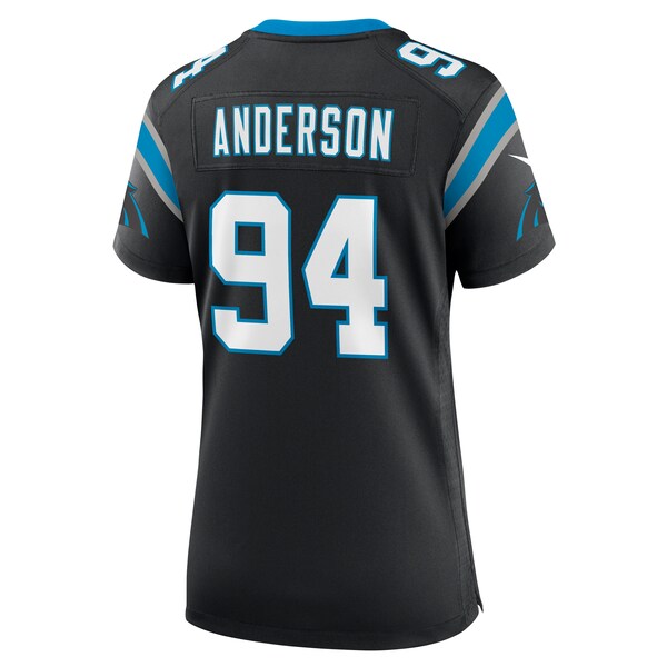 Henry Anderson Carolina Panthers Nike Women's Team Game Jersey - Black - Image 4