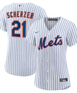 Max Scherzer New York Mets Nike Women's Home Replica Player Jersey - White