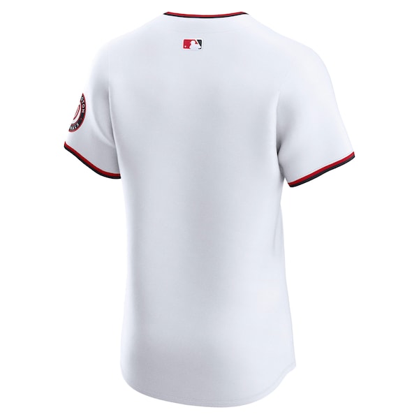 Washington Nationals Nike Home Elite Jersey - White - Image 3