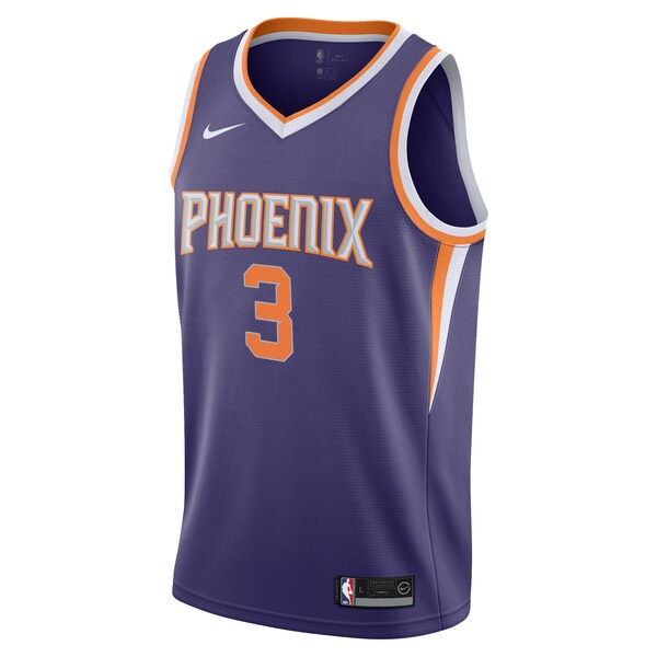 Chris Paul Phoenix Suns Nike Youth Swingman Jersey - Icon Edition - Purple/White - Image 3