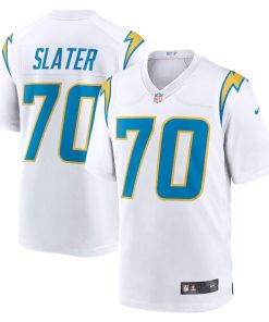 Rashawn Slater Los Angeles Chargers Nike Game Jersey - White/Blue