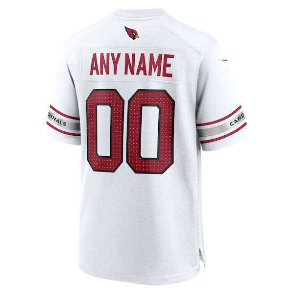 Arizona Cardinals Nike Custom Game Jersey - White - Image 3
