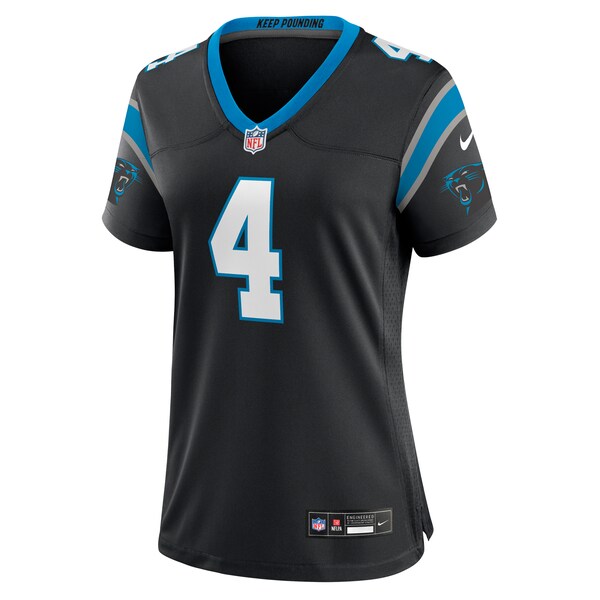 Eddy Pineiro Carolina Panthers Nike Women's Team Game Jersey - Black - Image 2
