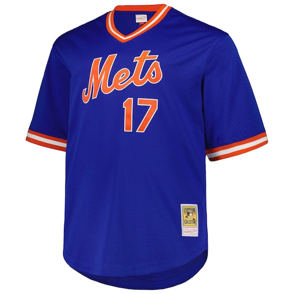 Keith Hernandez New York Mets 1986 Cooperstown Collection Mesh Pullover Jersey - Royal - Image 2