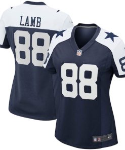 CeeDee Lamb Dallas Cowboys Nike Women's Alternate Game Team Jersey - Navy