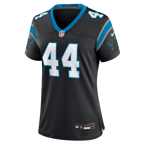 J.J. Jansen Carolina Panthers Nike Women's Team Game Jersey - Black - Image 3