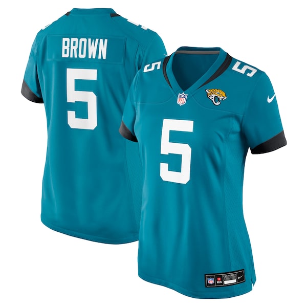 Dyami Brown Jacksonville Jaguars Nike Women's Team Game Jersey - Teal