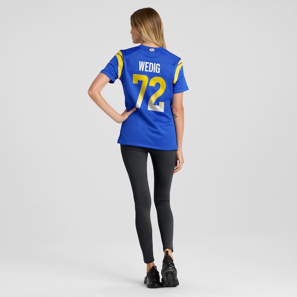 Trey Wedig Los Angeles Rams Nike Women's Team Game Jersey - Royal - Image 5