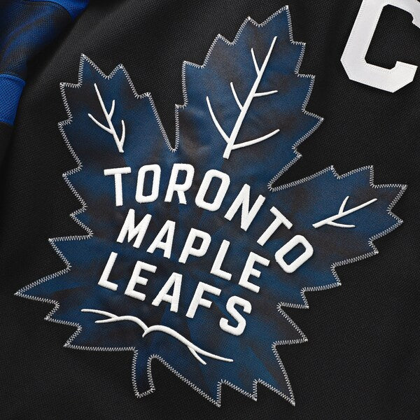Toronto Maple Leafs Alternate Premium Jersey - Black/Blue/White - Image 9