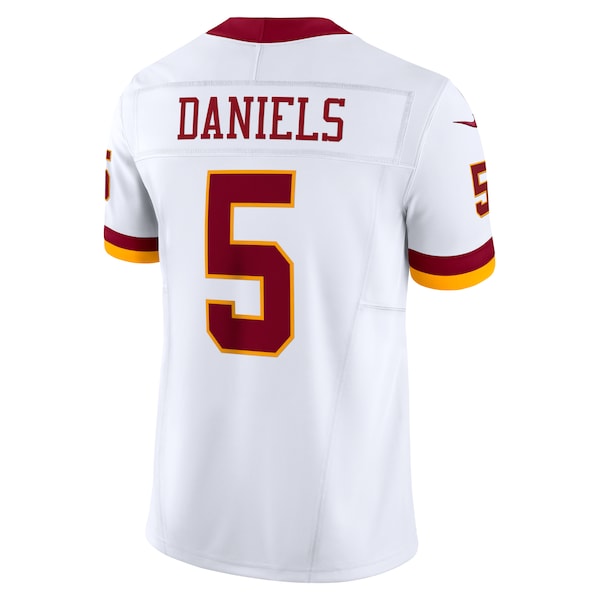 Jayden Daniels Washington Commanders Nike Vapor F.U.S.E. Limited Super Bowl Era Jersey - White/Black/Burgundy - Image 6