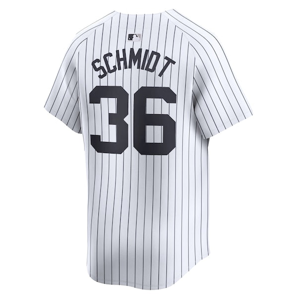 Clarke Schmidt New York Yankees Nike Home Limited Player Jersey - White - Image 3