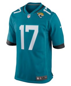 Alternative view of Evan Engram Jacksonville Jaguars Nike Game Jersey - Teal