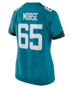 Alternative view of Mitch Morse Jacksonville Jaguars Nike Women's Team Game Jersey -  Teal