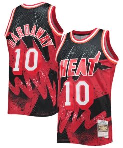 Tim Hardaway Miami Heat Hardwood Classics 1996/97 Hyper Hoops Swingman Jersey - Scarlet
