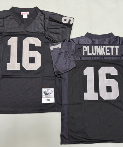 Jim Plunkett Las Vegas Raiders Authentic Throwback Retired Player Jersey