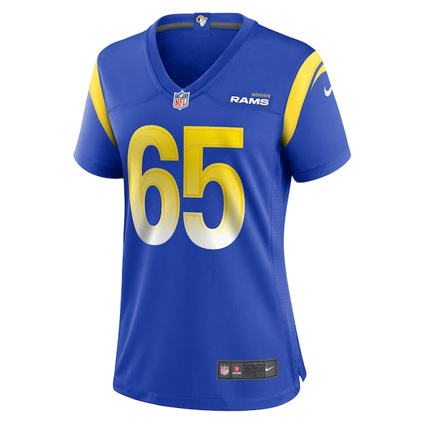 David Olajiga Los Angeles Rams Nike Women's Game Jersey - Royal - Image 2