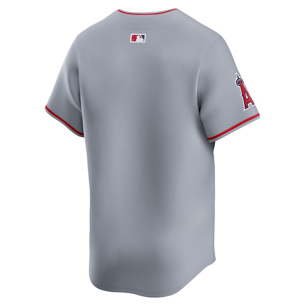 Los Angeles Angels Nike Away Limited Jersey - Gray - Image 3