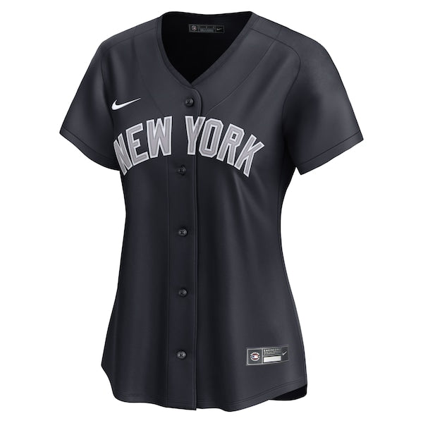 New York Yankees Nike Women's Alternate Limited Jersey?ยจC Navy - Image 2
