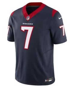 Alternative view of C.J. Stroud Houston Texans Nike Vapor F.U.S.E. Limited Jersey - Navy