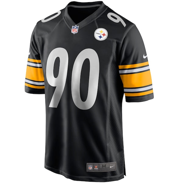 T.J. Watt Pittsburgh Steelers Nike Game Jersey - Black - Image 2