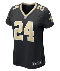 Alternative view of Johnathan Abram New Orleans Saints Nike Women's Nike Women's Team Color Jersey - Black